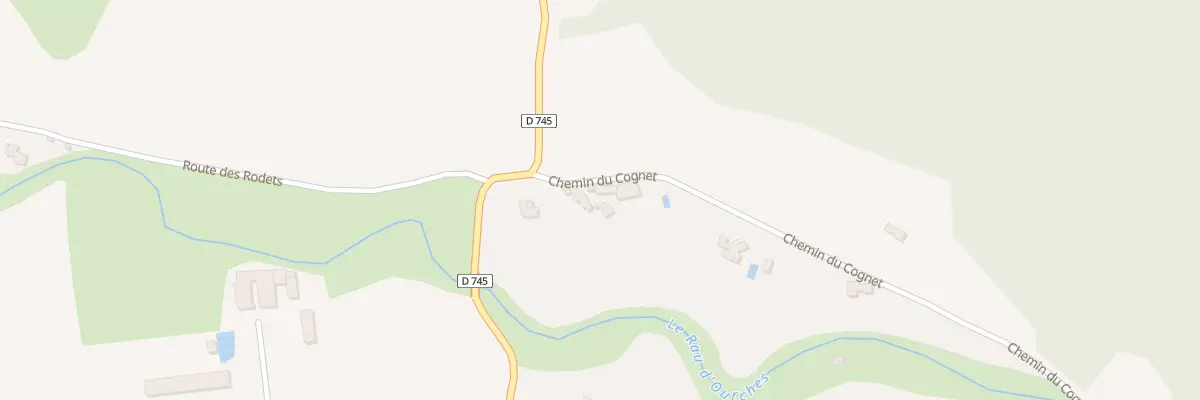 Plan du 5017A Payoursel à Ourches