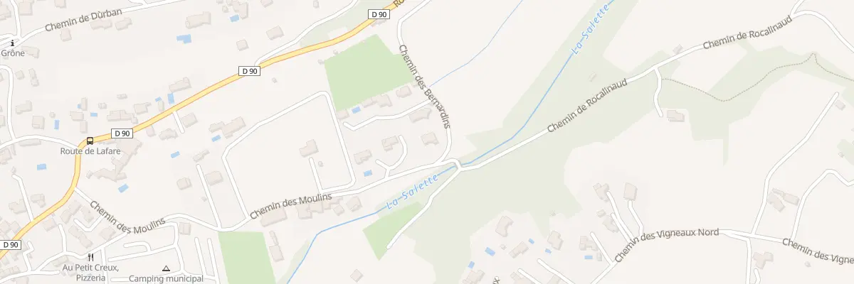 Plan du 6053F Les Moulins à Beaumes-de-Venise