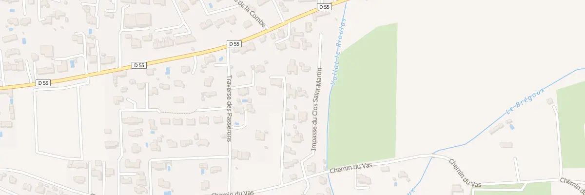 Plan du 187 Imp du Clos Saint-Martin à Aubignan