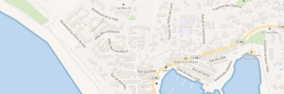 Plan du 23 All des Blanches Tartanes à Martigues