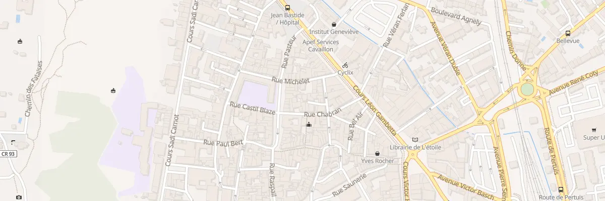 Plan du 12 Imp Saint Michel à Cavaillon