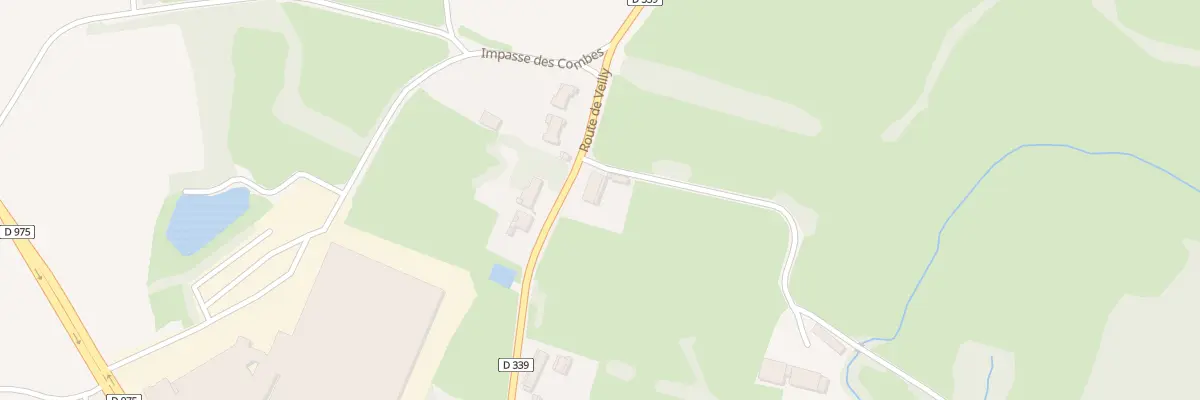 Plan du 484 Rte de Veilly à La Genête