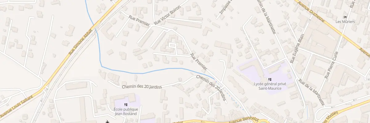 Plan du 7 Rue Premier à Romans-sur-Isère