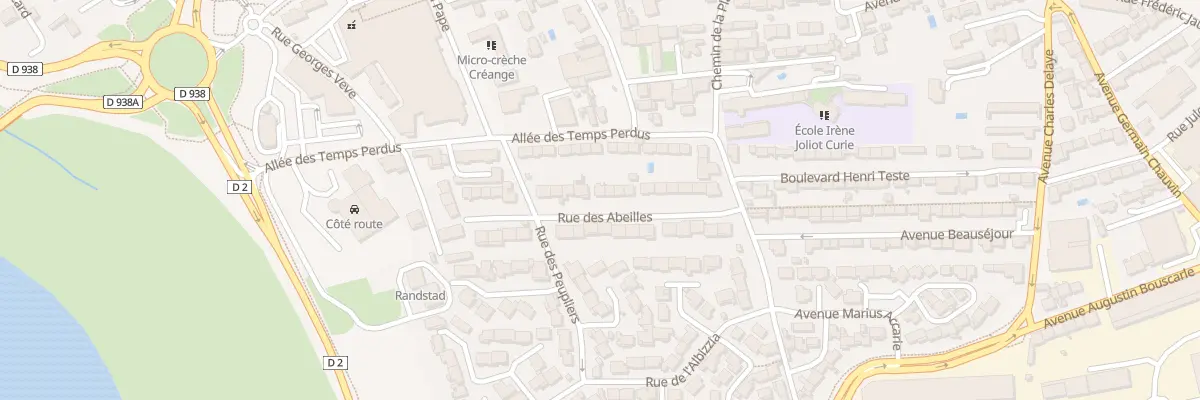 Plan du 114 Rue des Abeilles à Cavaillon