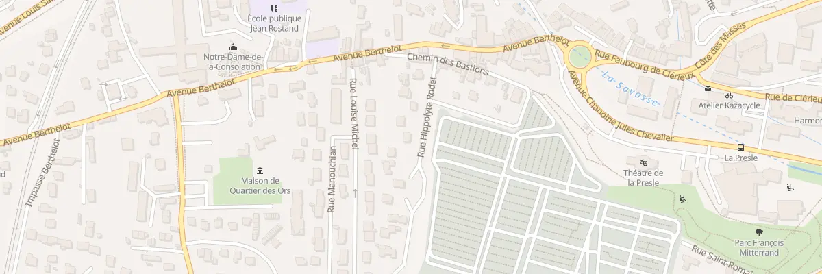 Plan du 23B Rue Parmentier à Romans-sur-Isère