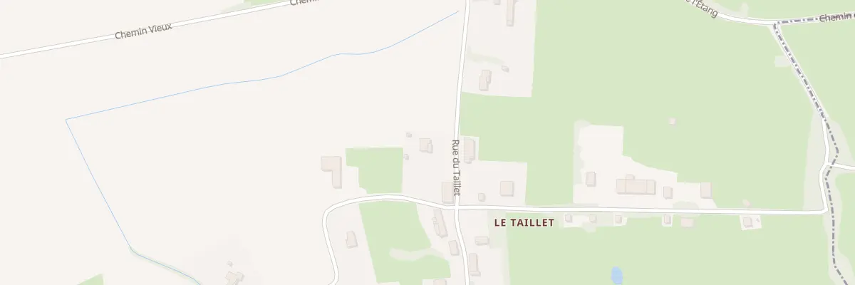 Plan du 194 Rue du Taillet à Brienne