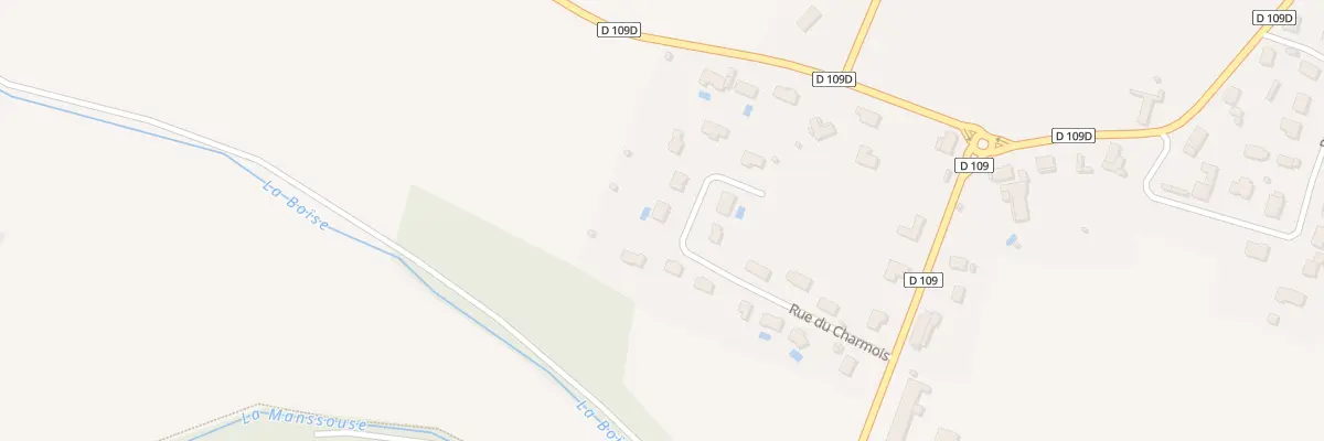 Plan du 15 Rue du Charmois à Broindon