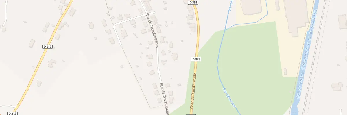 Plan du 37B Rue de Troisfontaines à Eurville-Bienville