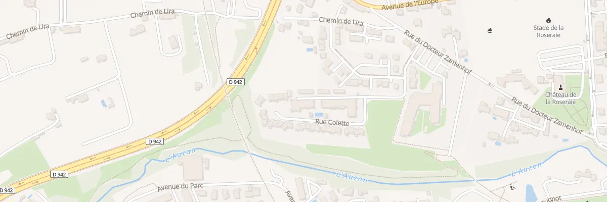 Plan du 160 Rue Colette à Carpentras