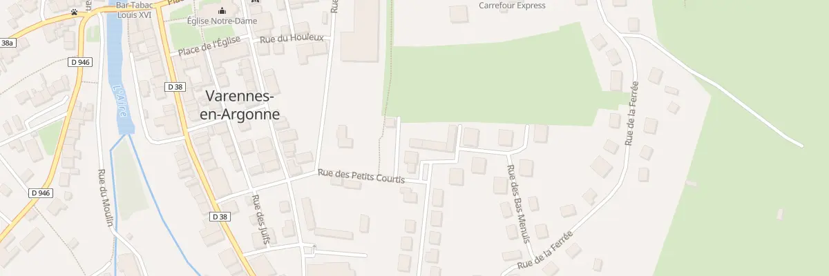 Plan du 3 Pl de Petershausen à Varennes-en-Argonne
