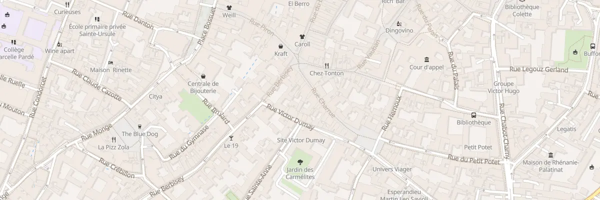 Plan du 14 Rue Charrue à Dijon