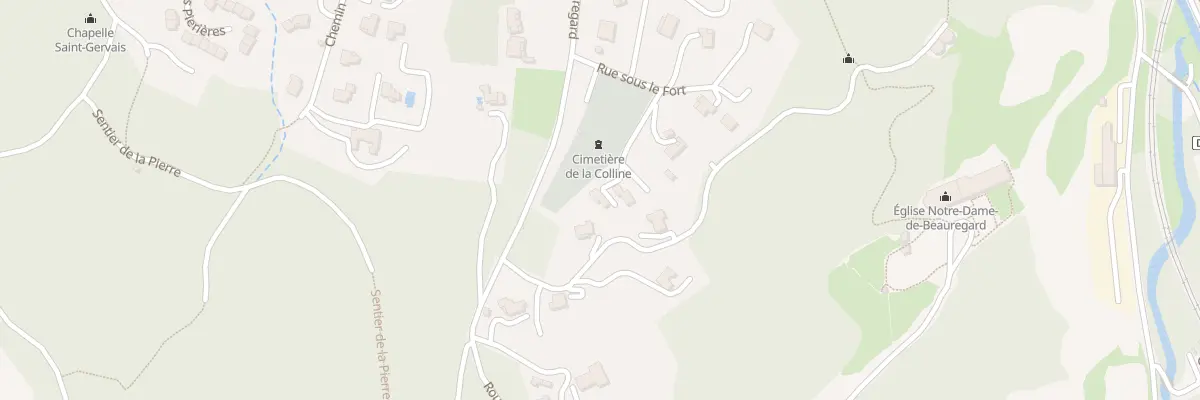 Plan du 6045 Sous le Fort à Orgon
