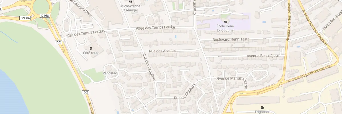 Plan du 93 Rue des Abeilles à Cavaillon