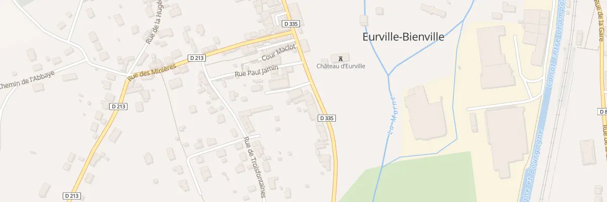 Plan du 212 Rue Grande Rue d’Eurville à Eurville-Bienville
