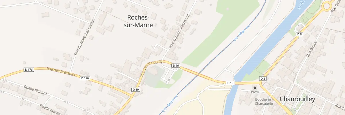 Plan du 2 Rue Henri Pouilly à Roches-sur-Marne