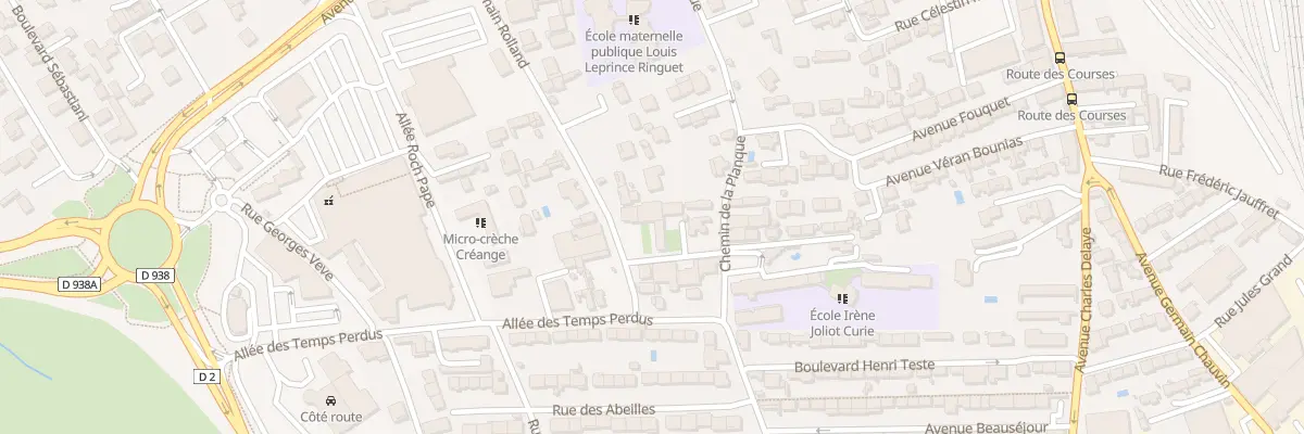 Plan du 267 All Romain Rolland à Cavaillon