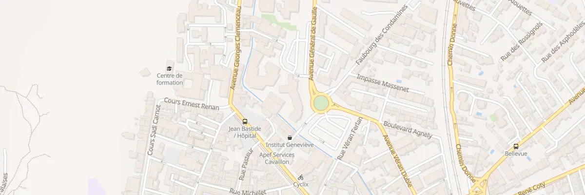 Plan du 41 Av Gen de Gaulle à Cavaillon