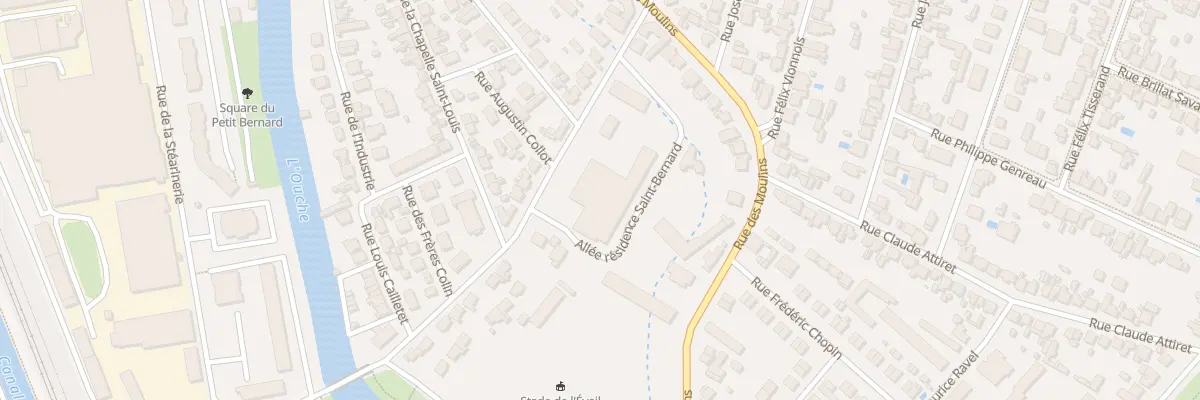 Plan du 9 Rue des Rotondes à Dijon