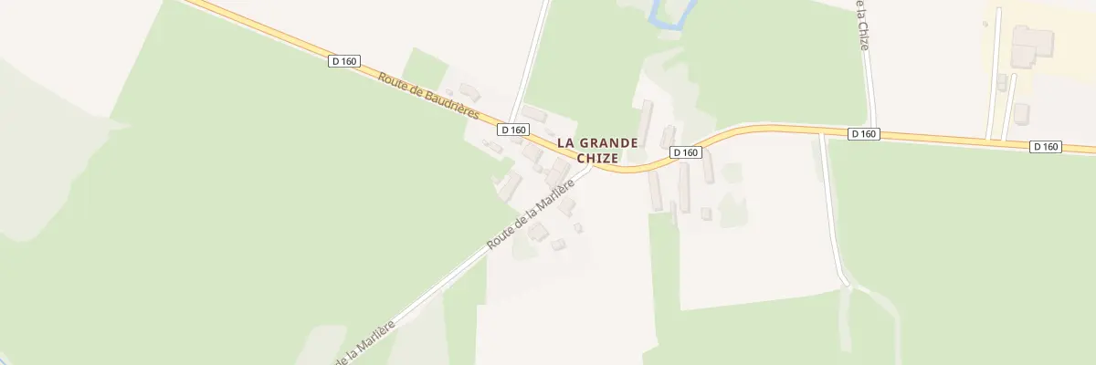 Plan du 22 Rue de la Marlière à Saint-Vincent-en-Bresse