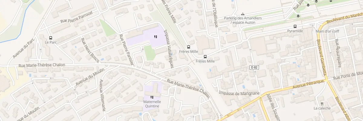 Plan du 102 Rue des Eglantiers à Carpentras