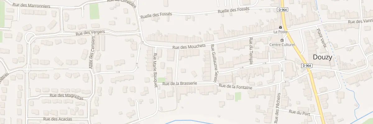 Plan du 20A Rue des Mouchets à Douzy