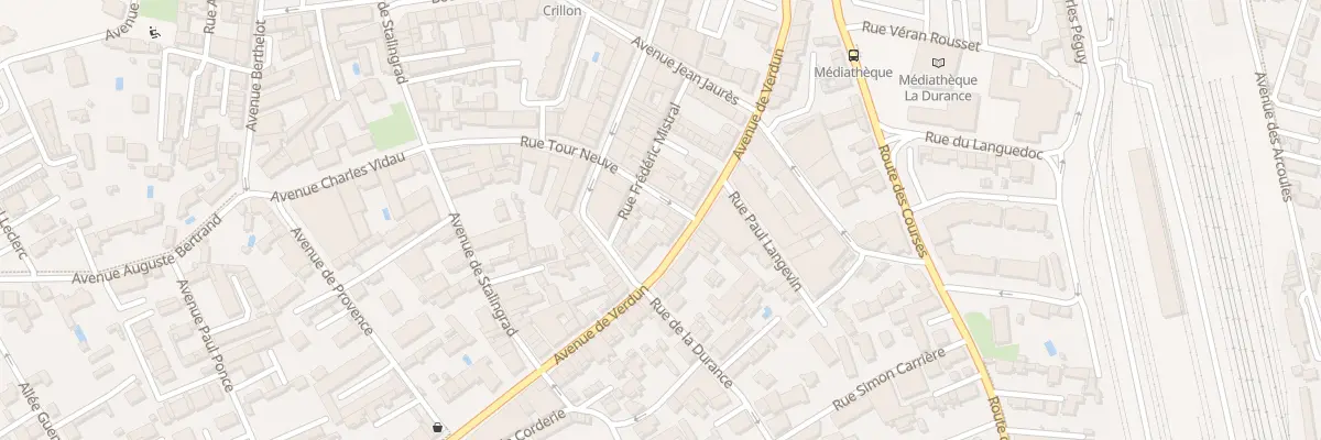 Plan du 198 Rue Tour Neuve à Cavaillon