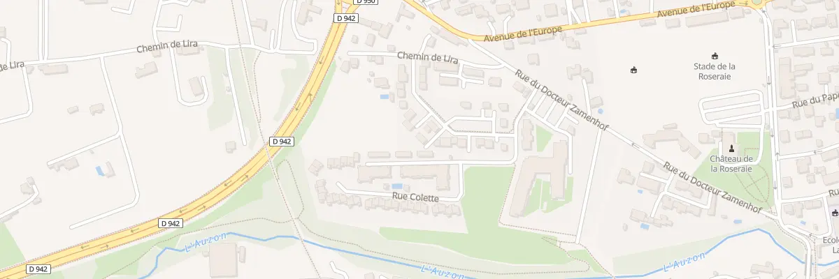 Plan du 10 Che de Lira à Carpentras