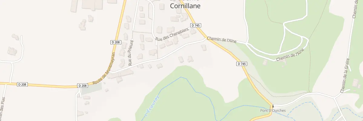Plan du 5139 Le Priore à La Baume-Cornillane