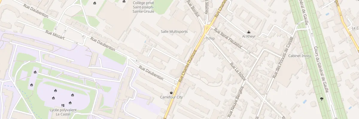 Plan du 42 Rue Charles Dumont à Dijon
