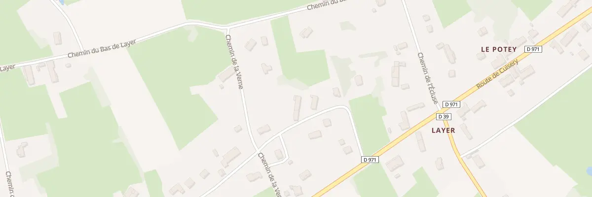 Plan du 160 Chem du Bas de Layer à Jouvençon