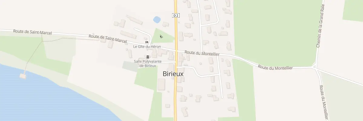 Plan du 5005 Le Village à Birieux