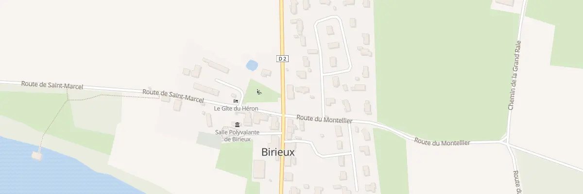 Plan du 5113 Le Village à Birieux
