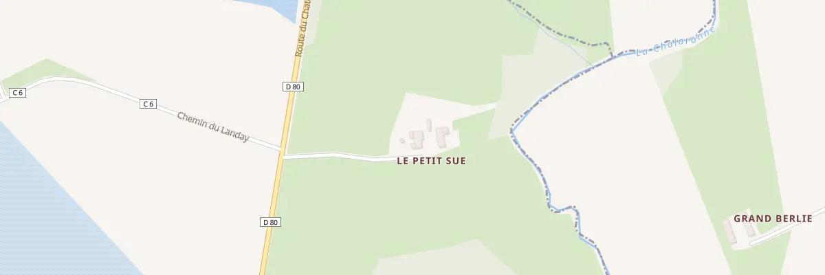 Plan du 5036 La Berrotiere à Bouligneux
