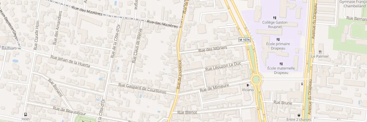 Plan du 78 Rue de Jouvence à Dijon