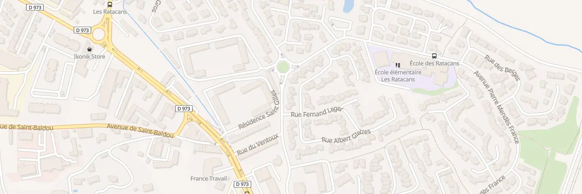 Plan du 33 Rue Auguste Chabaud à Cavaillon