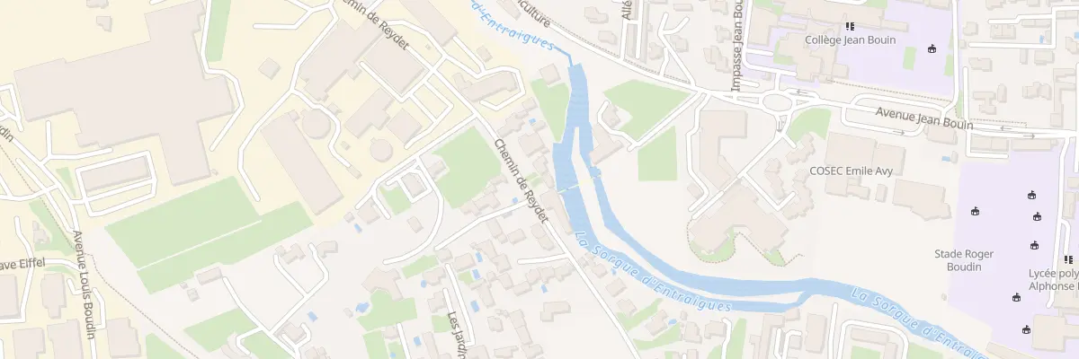 Plan du 264 Che de Reydet à L’Isle-sur-la-Sorgue