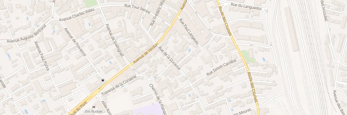 Plan du 51 Rue de la Durance à Cavaillon