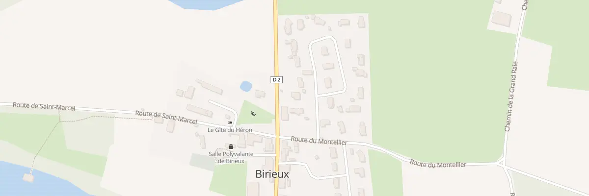 Plan du 5086 Le Village à Birieux