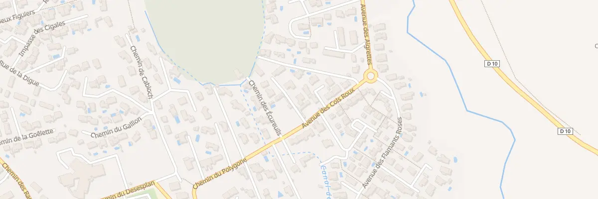 Plan du 9224 Av des Cols Roux à Saint-Chamas