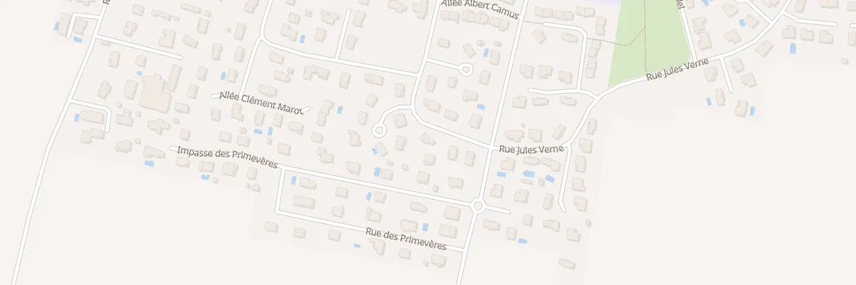 Plan du 7 Rue François Mauriac à Jonage