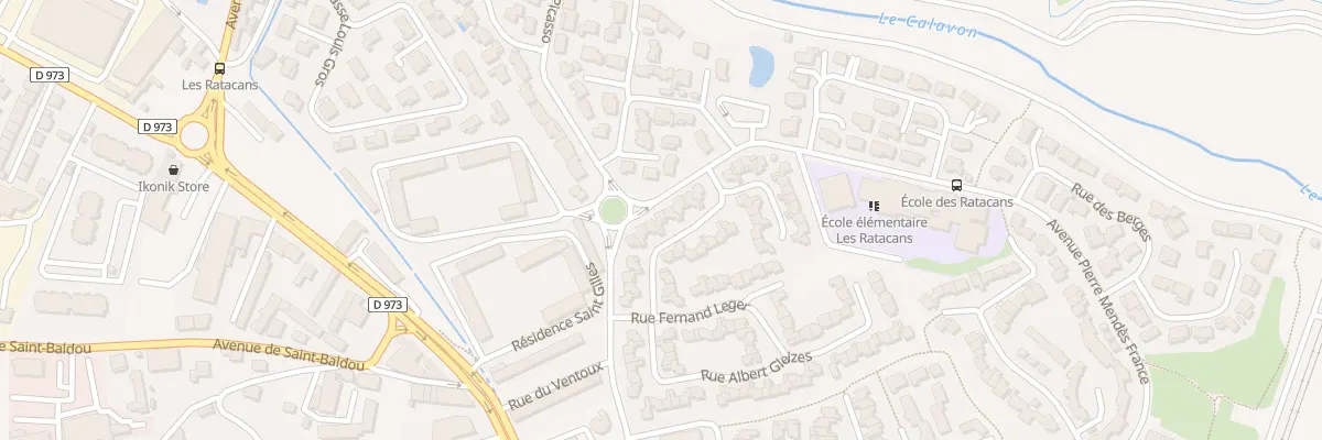 Plan du 61 Rue Auguste Chabaud à Cavaillon