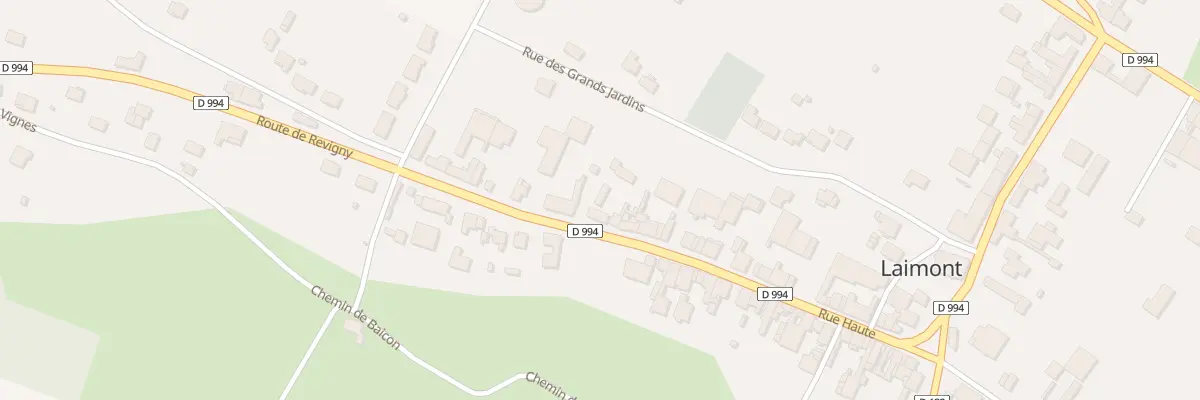 Plan du 37 Rue Haute à Laimont
