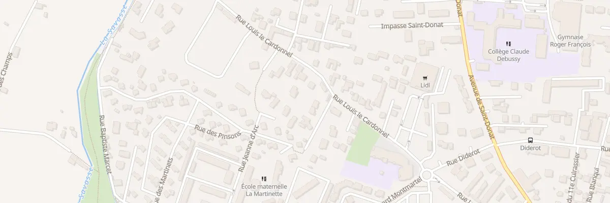 Plan du 37B Rue Louis le Cardonnel à Romans-sur-Isère