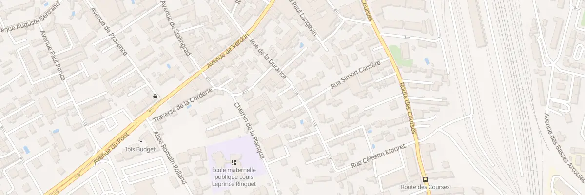 Plan du 126 Rue de la Durance à Cavaillon