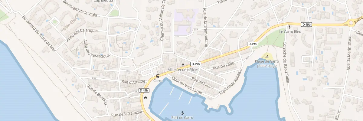 Plan du 3 Rue des Ecoliers à Martigues