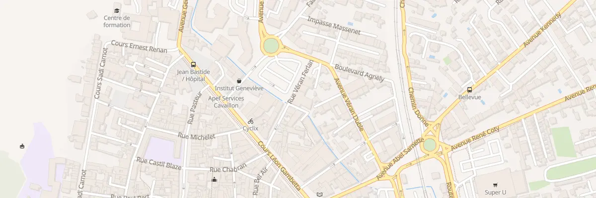 Plan du 98 Rue Veran Ferland à Cavaillon