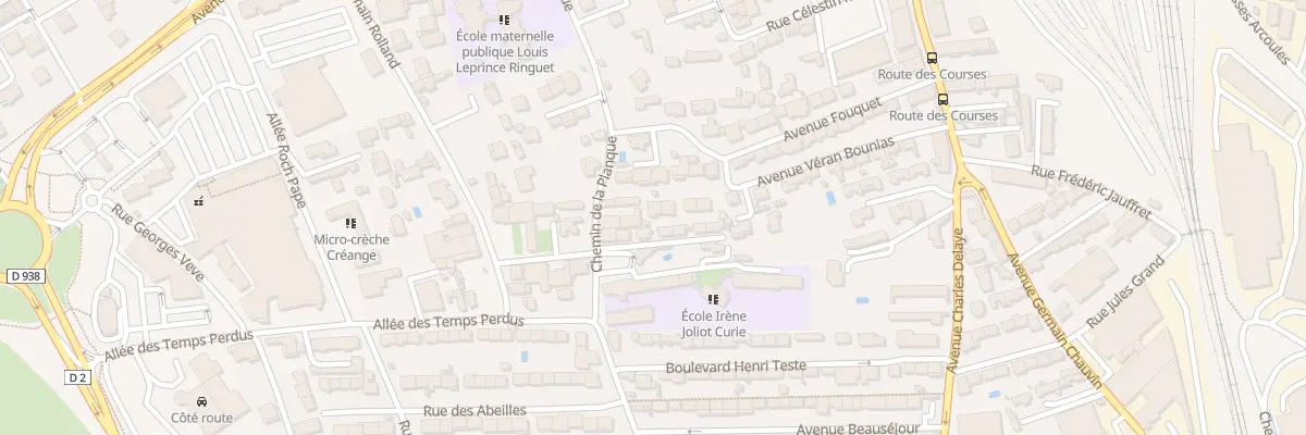 Plan du 241 Av Veran Bounias à Cavaillon