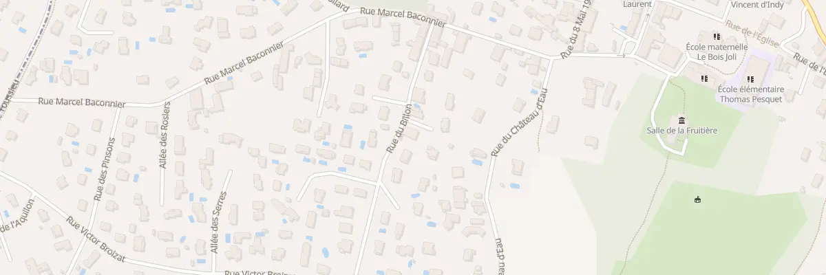 Plan du 2 All des Sapins à Saint-Laurent-de-Mure