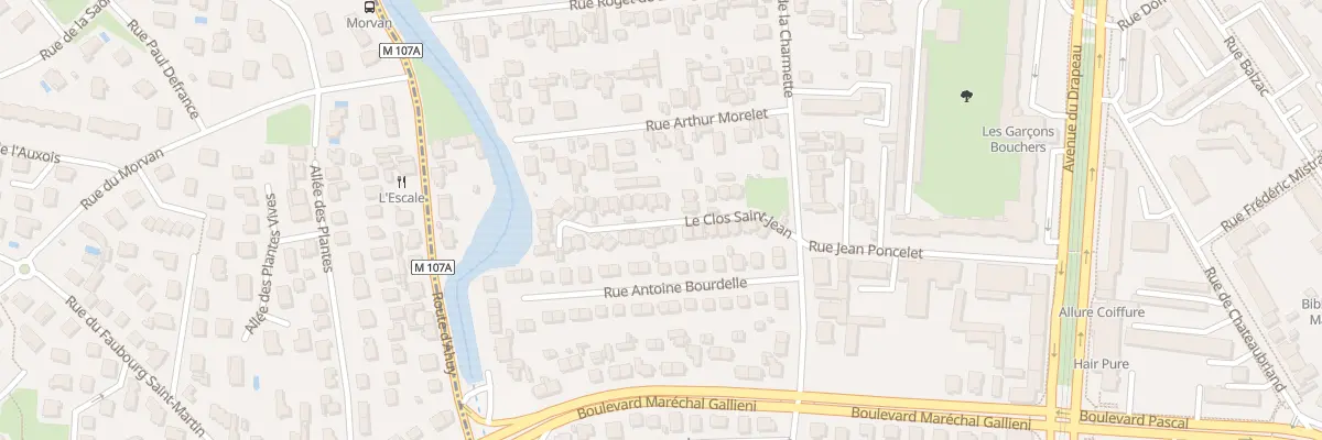 Plan du 15 Rue de la Charmette à Dijon