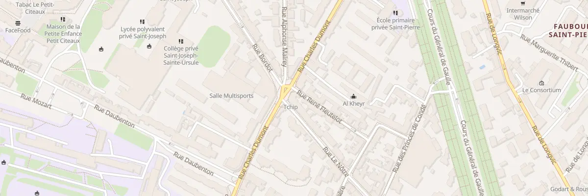 Plan du 29 Rue Charles Dumont à Dijon